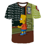 The Simpsons T Shirts Digital Printing