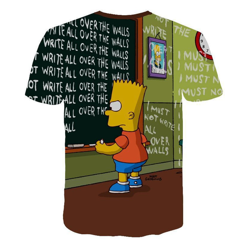 The Simpsons T Shirts Digital Printing