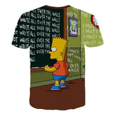 The Simpsons T Shirts Digital Printing