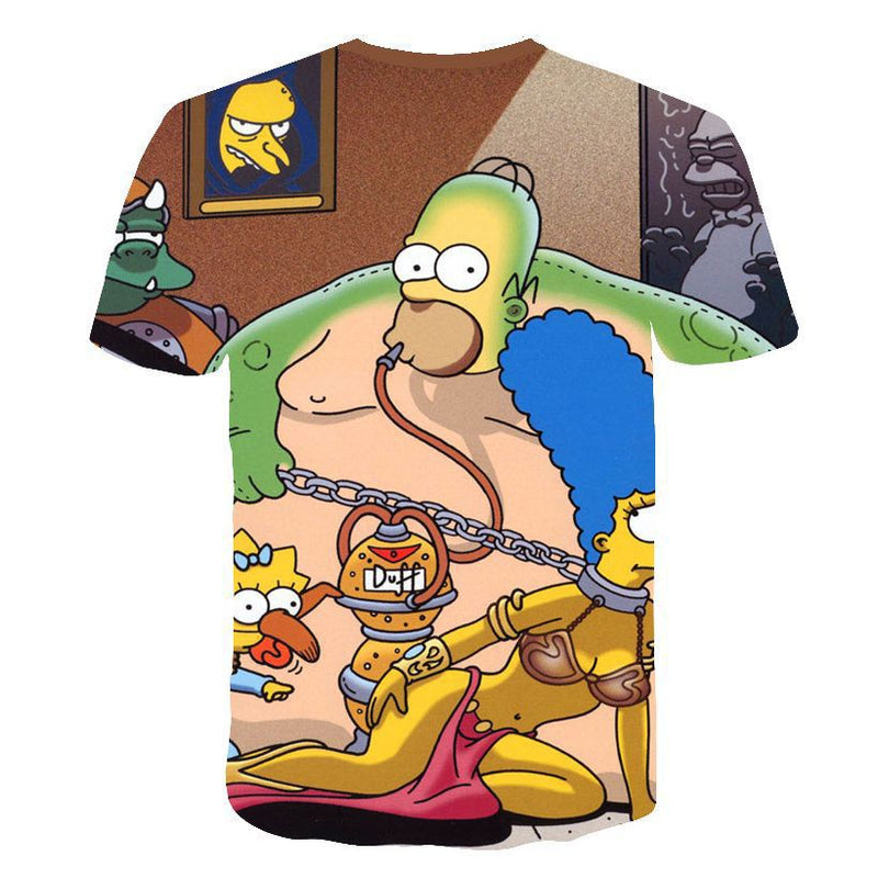 The Simpsons T Shirts Digital Printing