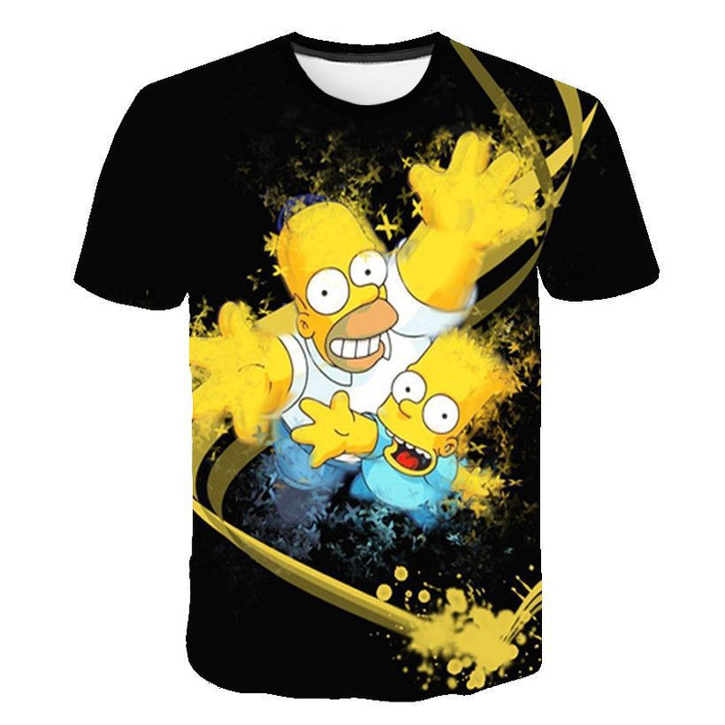 The Simpsons T Shirts Digital Printing