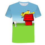 The Simpsons T Shirts Cartoon Anime Digital Printed Round Neck