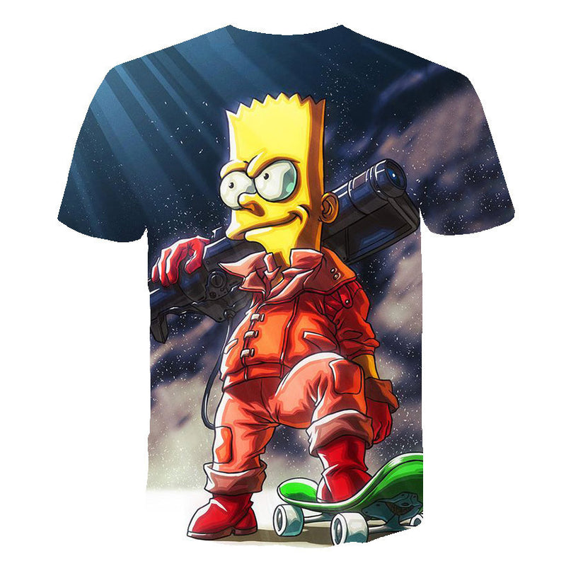 The Simpsons T Shirts Digital Printing