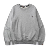 Bathing Ape Sweatshirts Men's and Women's Autumn and Winter round Neck Pullover Embroidery Sweater