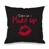 Valentine's Day Pillow Covers 4 Piece Random Styles Together, Car Sofa Cushion Pink Love Pillow