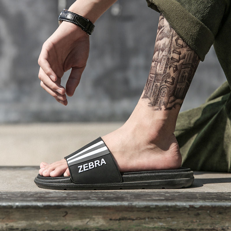 Men's Slides Non Slip Shoes Indoor Outdoor Slippers Men's Summer Indoor