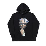 Pop Smoke Hoodies Coat Rapper Hip Hop Hoodie Loose