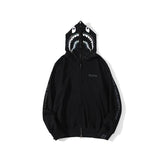 Bathing Ape Hoodie Shark Sweater Reflective Color Ape Head Coat Hooded Hoodie
