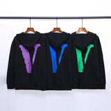 Vlone Hoodie Men'S Fall Winter Hooded Casual And Comfortable Sweater