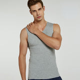 Wifebeater Shirt V-neck Wide Shoulder Vest