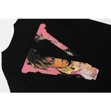 Vlone Shortsleeved Tshirt Printed High Street Hip Hop Men