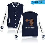 Never Broke Again Hoodie Casual Men'S And Women'S Long Sleeves Baseball Uniform