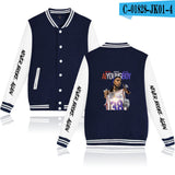 Never Broke Again Hoodie Casual Men'S And Women'S Long Sleeves Baseball Uniform