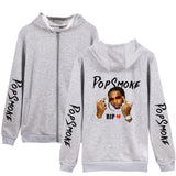 Pop Smoke Hoodies Rapper Loose Zip