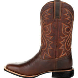 Yellowstone Cowboy Boots Embroidery Vintage Sleeve Men And Women Wide Head Western Cowboy Boot