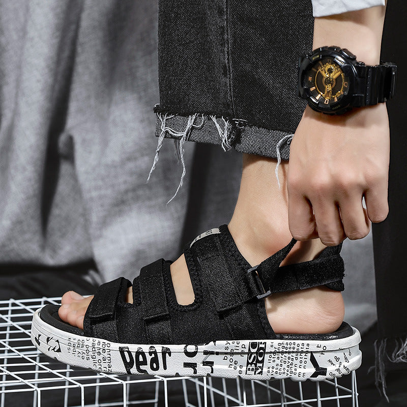 Men Sandals Indoor and Outdoor Beach Sandals Sport Flip Flops Comfort Casual Sandal Men's