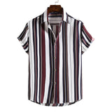 Camp Collar Shirt Beach Shirt Short Sleeve