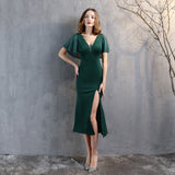 Burgundy Dress Formal Dress
