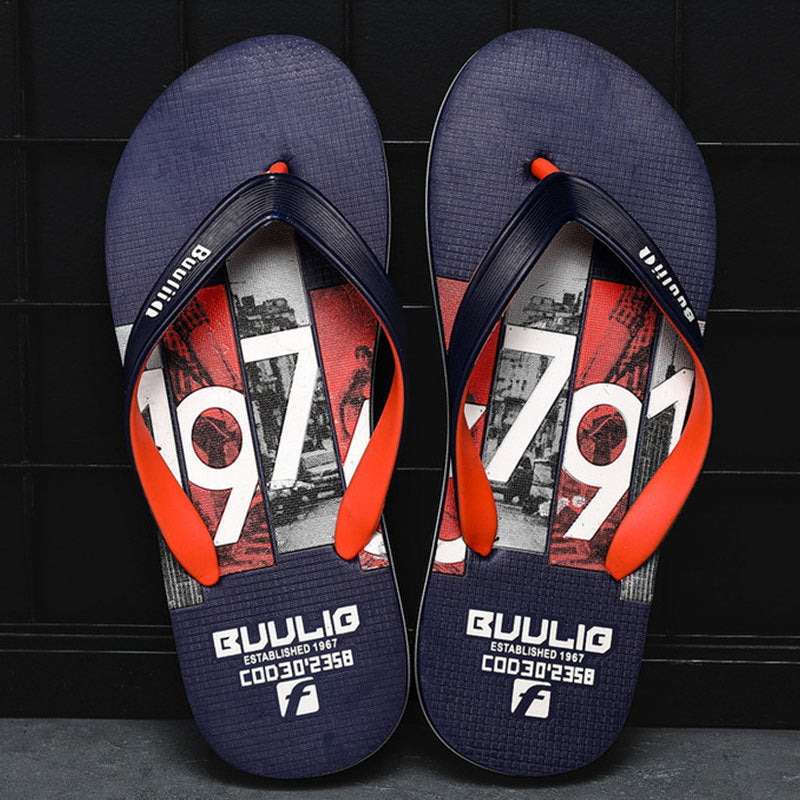 Men Slippers Non Slip Shoes Indoor Outdoor Slippers Thin Bottom Fashion Comfortable Men's Slippers