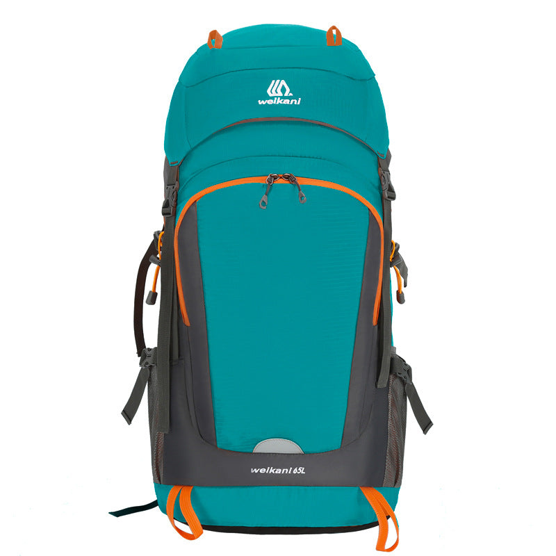 Hiking Backpacks 55 Liters Expandable Outdoor Backpack Nylon Waterproof Backpack