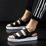 Men Sandals Indoor and Outdoor Beach Sandals Sport Flip Flops Comfort Casual Sandal Spring/Summer Men's Casual Beach Shoes Trendy Unique