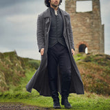 Mens Winter Coats Man Fall Outfits Vintage Casual Autumn Overcoat for Men