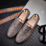 Men's Loafers Relaxedfit Slipon Loafer Men Shoes Fall Men's Casual Leather Shoes Breathable