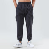 Sweat Wicking Pants Quick-Dry Pants Loose Woven Tappered Work Clothes Trousers