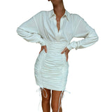 Music Festivals Rave Outfits Dress Autumn And Winter Women 'S Fashion Slim-Fit Sexy Dress For Women