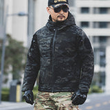 Camofire Jacket Cotton-Padded Jacket Men's Outdoor Winter Camouflage Windcheater
