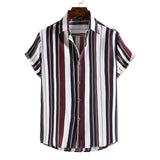 Camp Collar Shirt Beach Shirt Short Sleeve