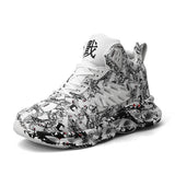 Men Sneakers Men Walking Shoes for Jogging Breathable Lightweight Shoes Trendy Casual Sneakers Men