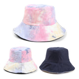 Bucket Hat Fishing Cap Cotton Print Fisherman Hat Bucket Hat Men and Women Colorful Sun Hat