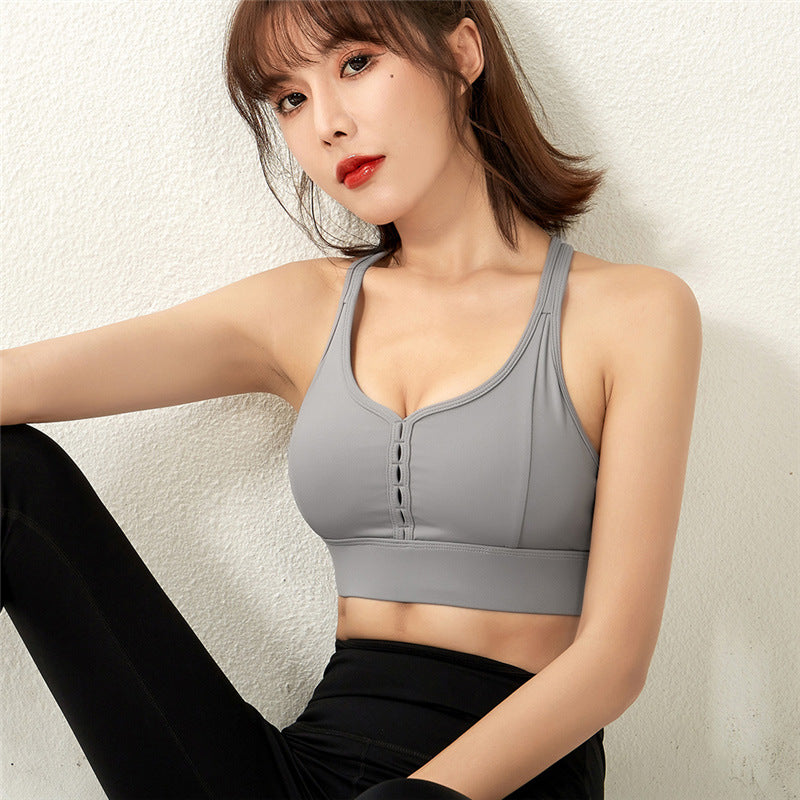 Underwear for Sweating Sports Shockproof Beauty Back Yoga Vest