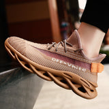 Men Sneakers Men Walking Shoes for Jogging Breathable Lightweight Shoes Leisure Sports Running Shoes