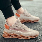 Men Sneakers Men Walking Shoes For Jogging Breathable Lightweight Shoes Autumn Leisure Running Shoes