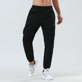 Sweat Wicking Pants Quick-Dry Pants Loose Woven Tappered Work Clothes Trousers