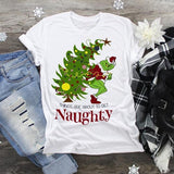 Men and Women Grinch Shirt Christmas Short Sleeve