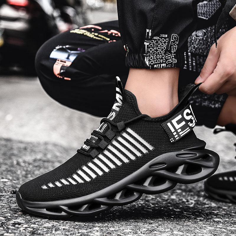 Men's Sneakers,Men Walking Shoes for Jogging,Men's Breathable Lightweight Shoes Men's Shoes Fashion Trend Mesh Flying Woven Sports Casual Shoes Men