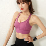 Underwear for Sweating Sports Shockproof Beauty Back Yoga Vest