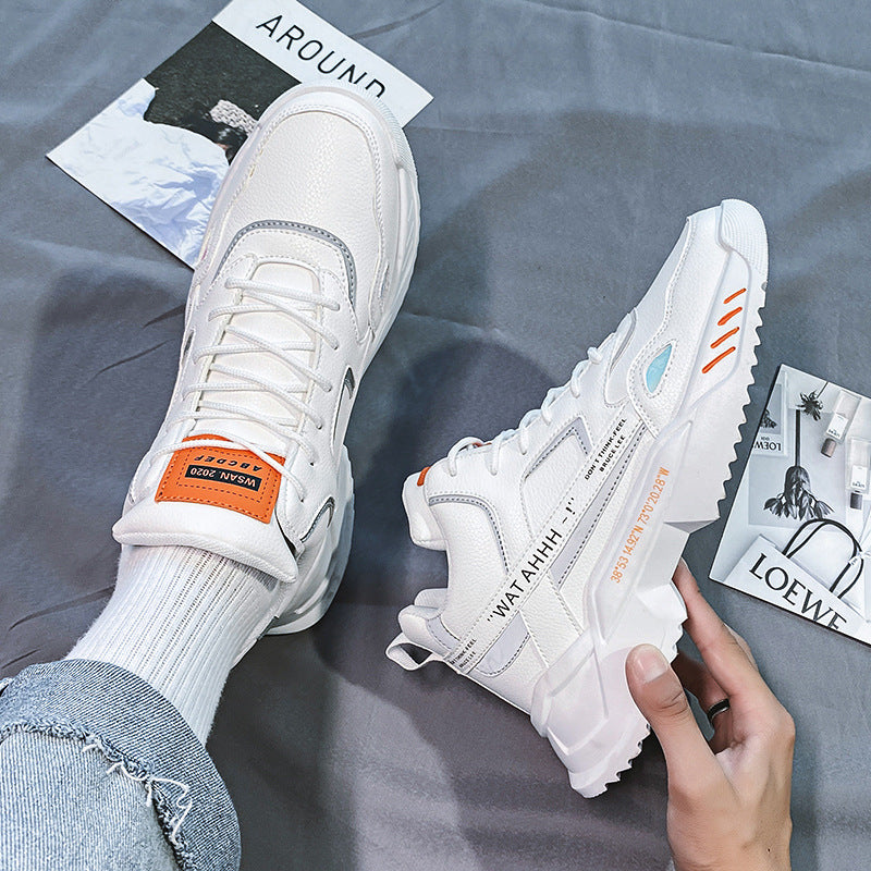 Men Sneakers Men Walking Shoes for Jogging Breathable Lightweight Shoes Fall Mid-Top Casual Cool