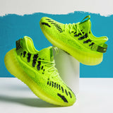 Men Sneakers Men Walking Shoes For Jogging Breathable Lightweight Shoes Personality Sports Casual Shoes Summer