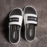 Men's Flip Flops Men Slides Comfort Slides Sandal Men's Summer Personal Leisure plus Size Retro Sports