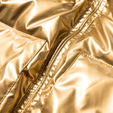 Bathing Ape Coat Shark Head Thickened Youth Casual Loose Yellow Cotton-Padded Jacket