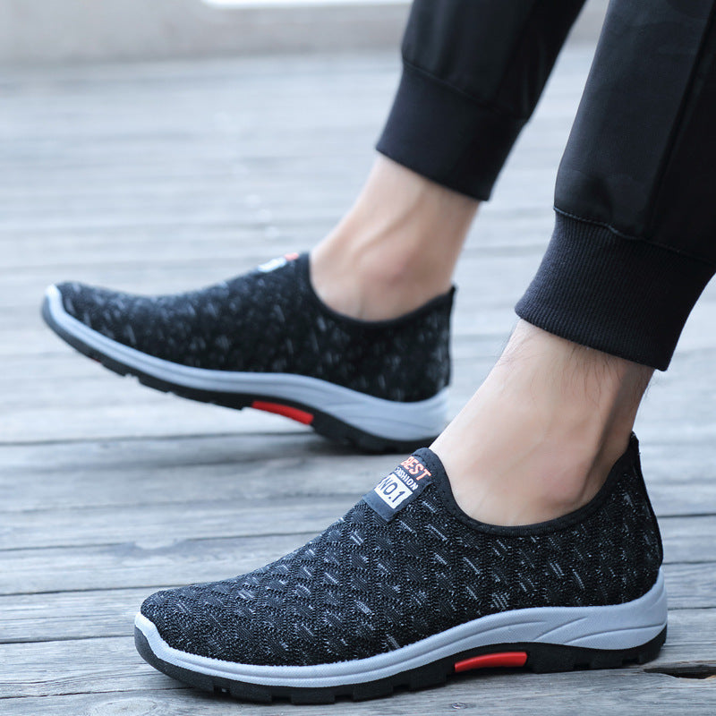 Men's Sneakers,Men Walking Shoes for Jogging,Men Breathable Lightweight Shoes Summer Men's Casual Shoes Colorblock Breathable