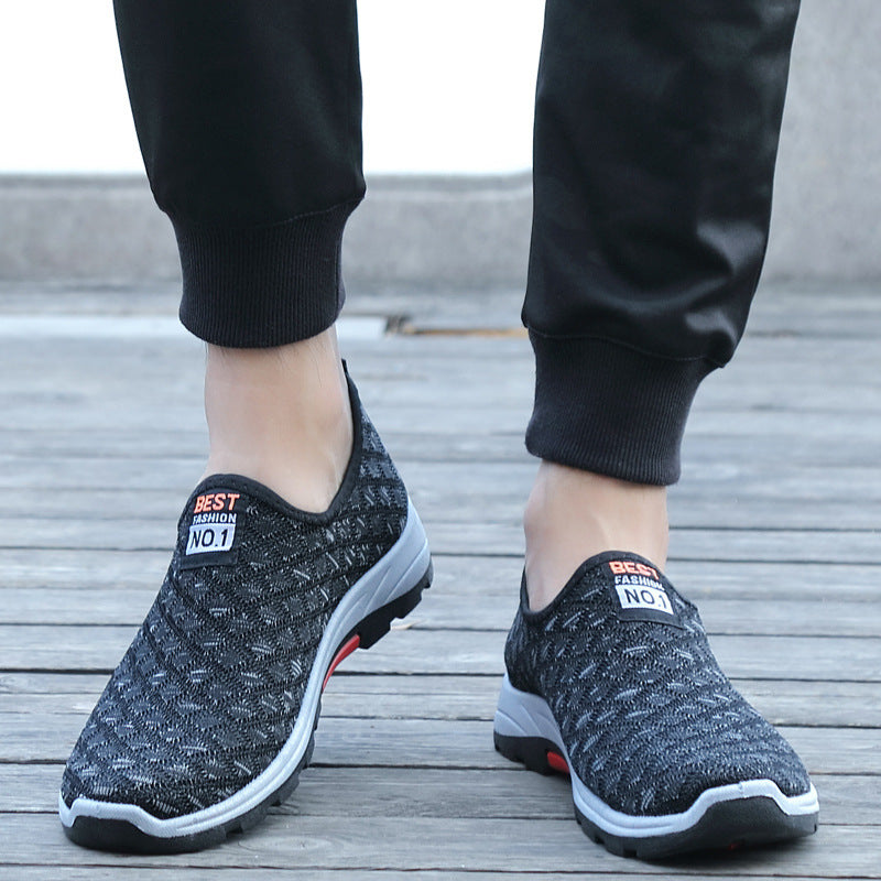 Men's Sneakers,Men Walking Shoes for Jogging,Men Breathable Lightweight Shoes Summer Men's Casual Shoes Colorblock Breathable