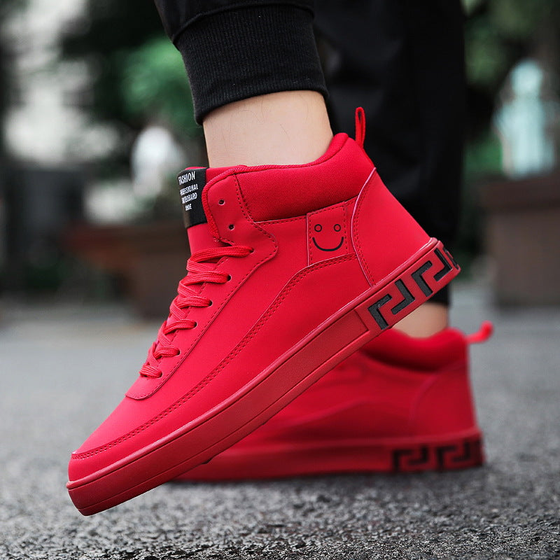 Men Sneakers Men Walking Shoes for Jogging Breathable Lightweight Shoes Fall High-Top Men's Shoes Casual Shoes