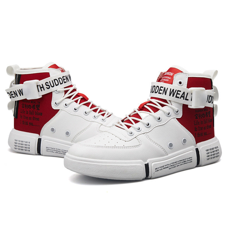 Men Sneakers Men Walking Shoes for Jogging Breathable Lightweight Shoes Sneakers Men Winter High-Top Men's Shoes