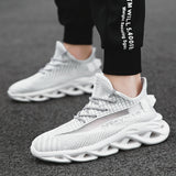 Men Sneakers Men Walking Shoes for Jogging Breathable Lightweight Shoes Leisure Sports Running Shoes