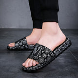 Men's Flip Flops Men Slides Comfort Slides Sandal Men's Fashion plus Size